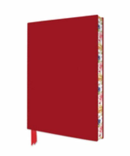 Red artisan notebook - red,